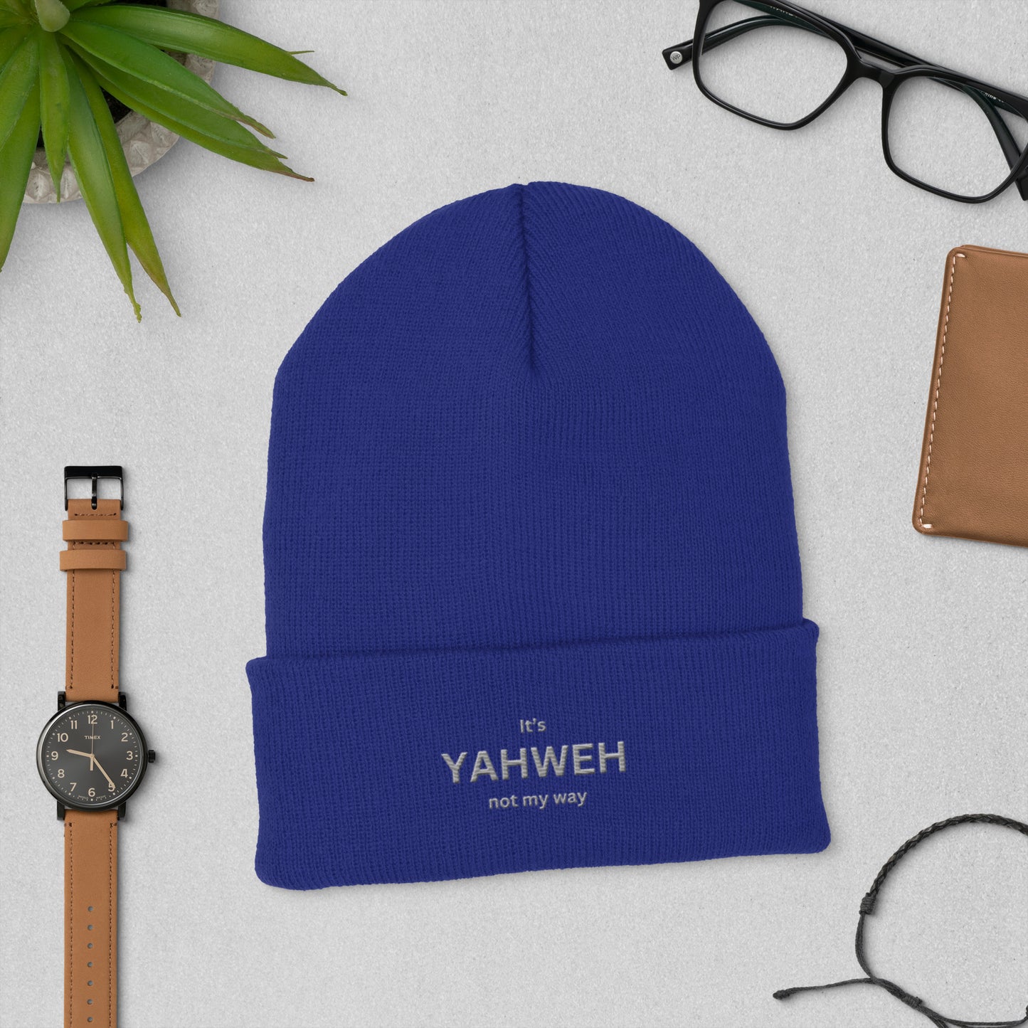 Yahweh - Cuffed Beanie