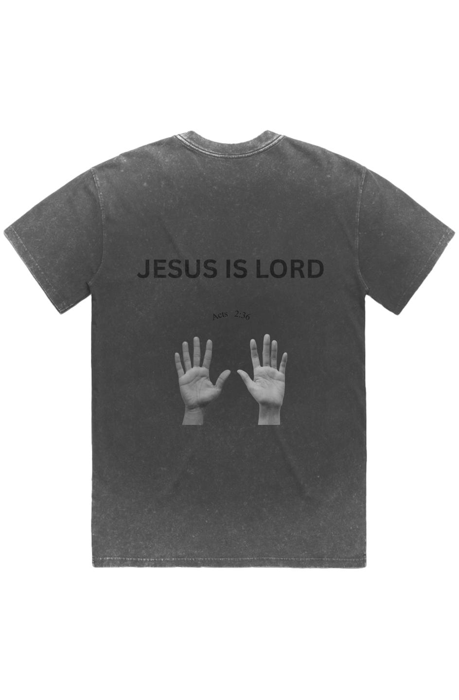 Jesus Is Lord - Stone Wash Heavy Tee