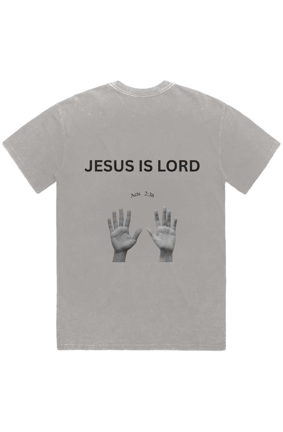 Jesus Is Lord - Stone Wash Heavy Tee