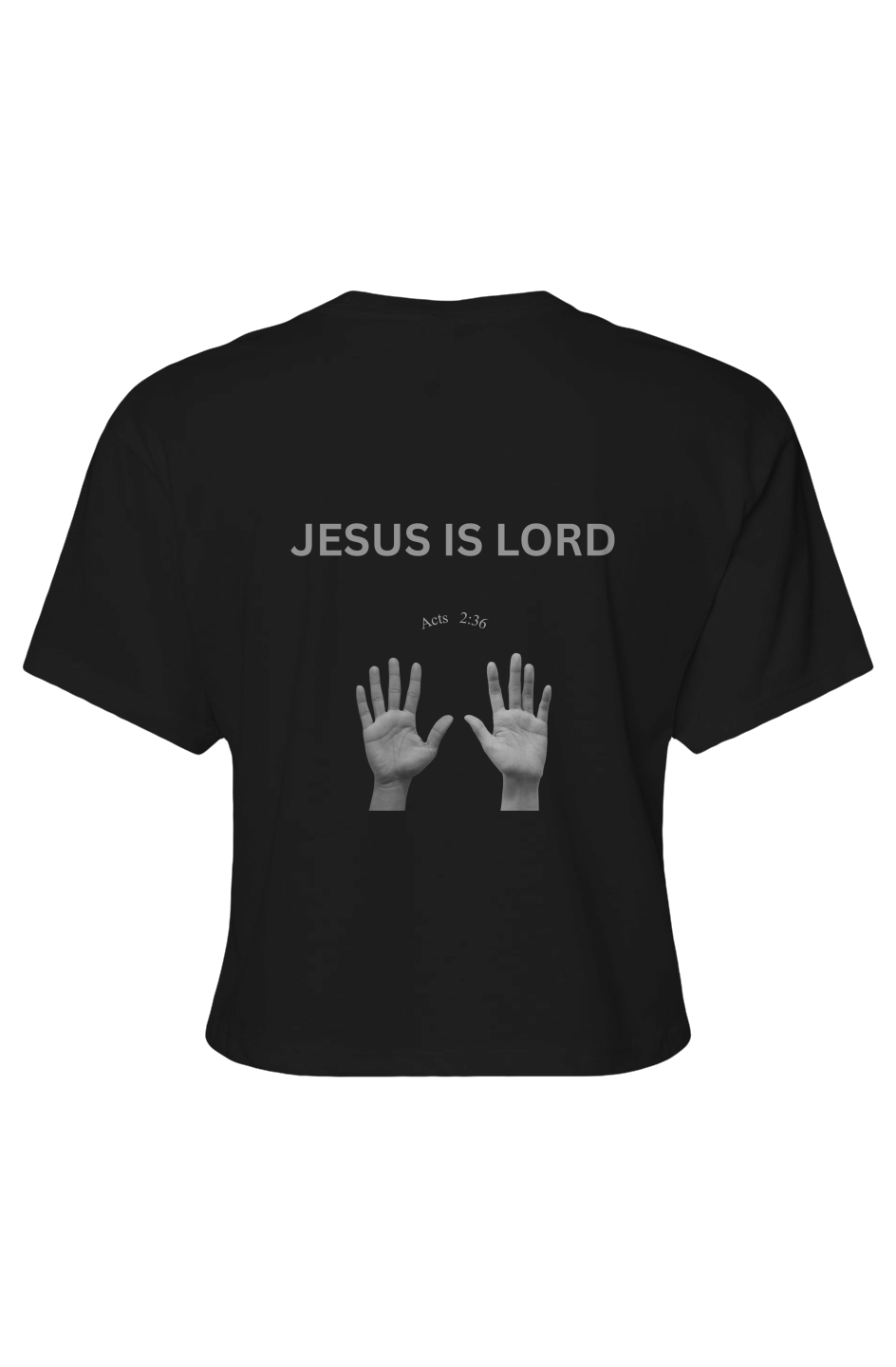 Jesus Is Lord - Womens Ideal Crop Top