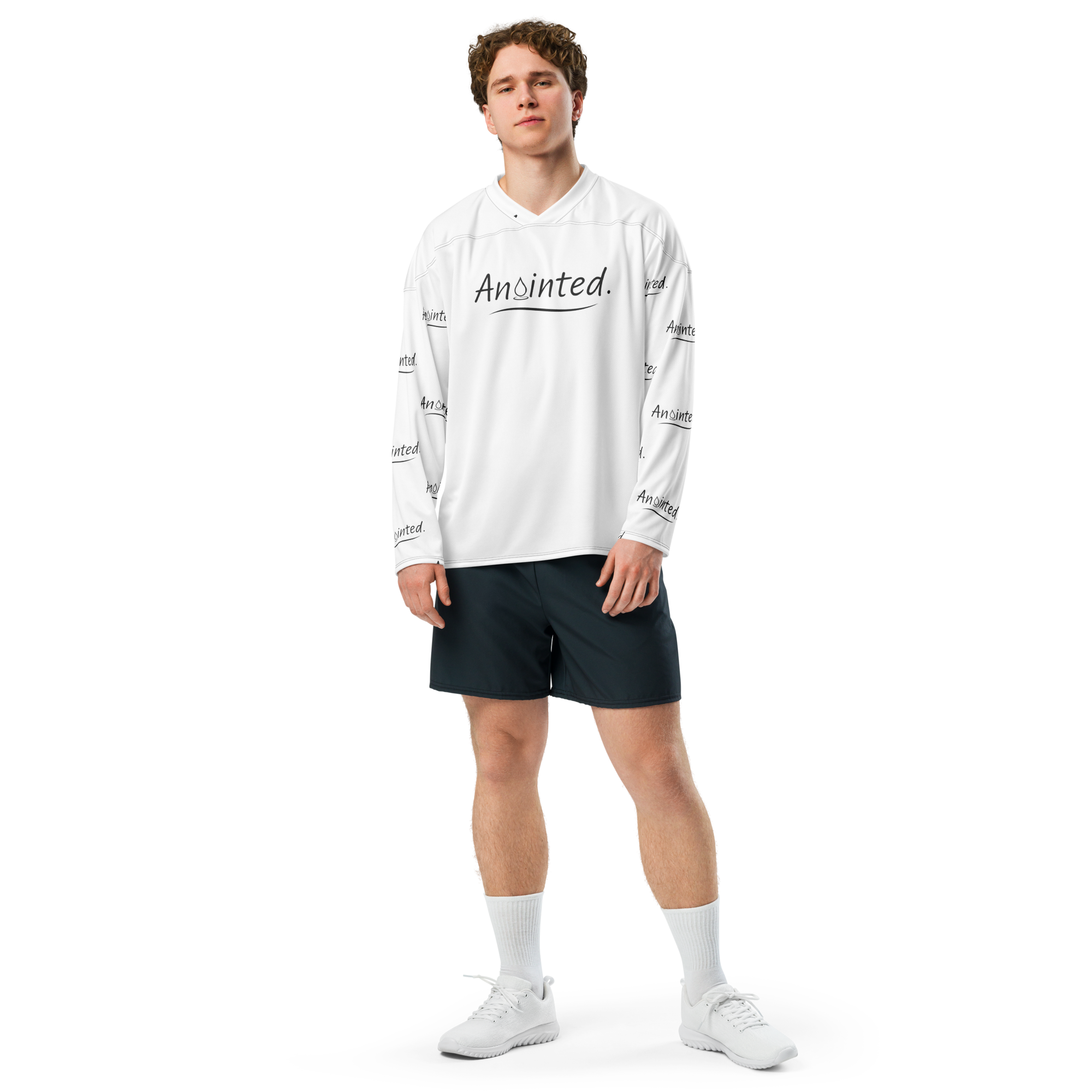 Anointed - Recycled hockey fan jersey