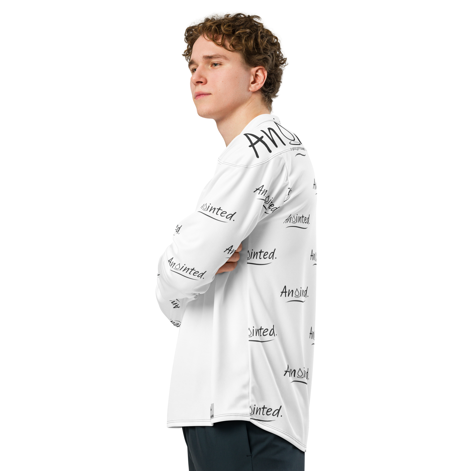 Anointed - Recycled hockey fan jersey