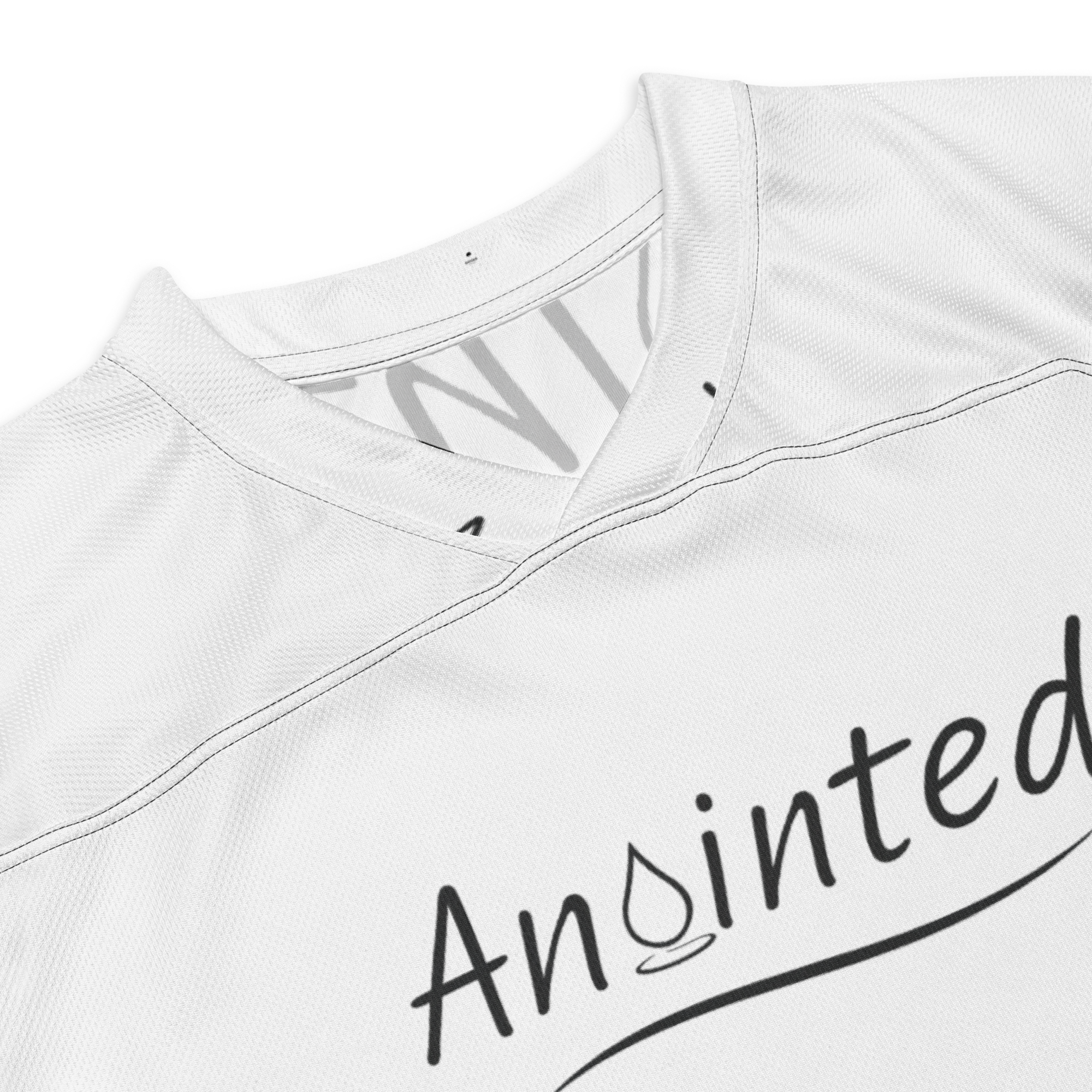 Anointed - Recycled hockey fan jersey